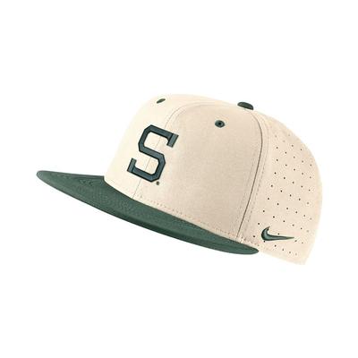 Michigan State Nike Aero True Fitted Baseball Cap