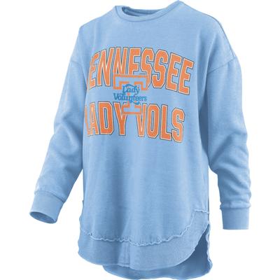 Tennessee Pressbox Lady Vols Maxima Vintage Poncho Crew