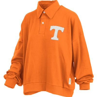 Tennessee Pressbox Martha Collared Blousant