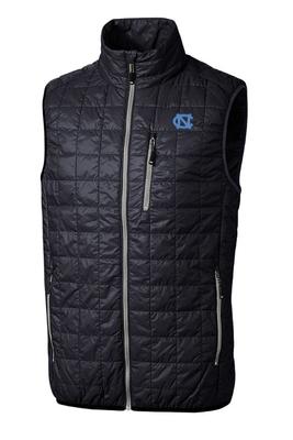 UNC Cutter & Buck Big & Tall Rainier Eco Insulated Puffer Vest