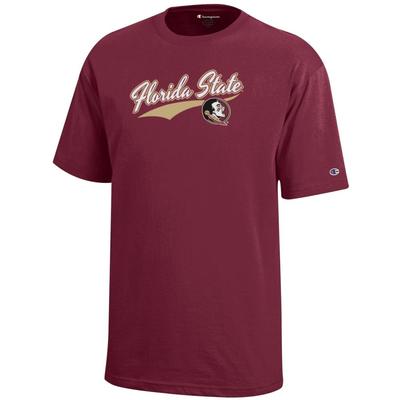 Florida State Champion YOUTH Script Logo Tee