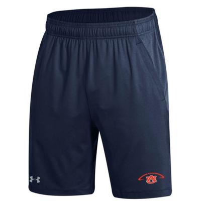 Auburn Under Armour Football Logo Tech Vent Short