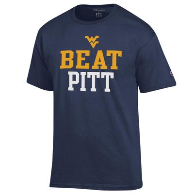 West Virginia Champion Beat Pitt Stack Tee