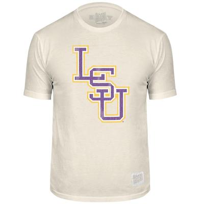 LSU Vault Retro Brand Interlock Logo Tee