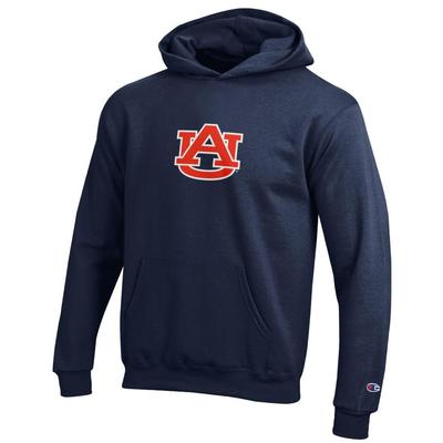 Auburn Champion YOUTH Giant Logo Hoodie