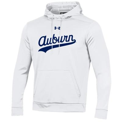 Auburn Under Armour Script Armour Fleece Hoodie