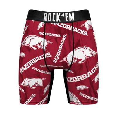 Arkansas All Over Print Boxer Brief