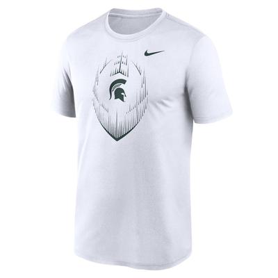 Michigan State Nike Legend Football Icon Tee