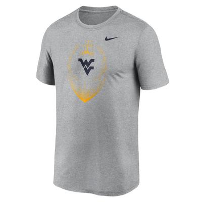 West Virginia Nike Legend Football Icon Tee