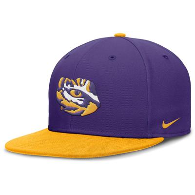 LSU Nike Dri-Fit True Wool Fitted Cap