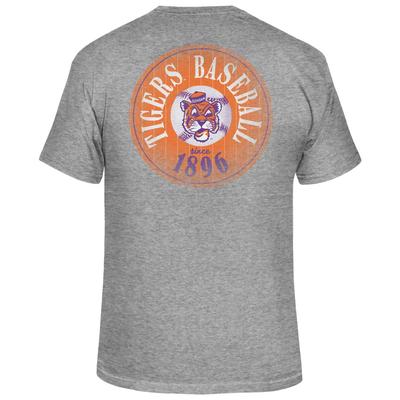 Clemson Vault Tigers Baseball Circle Logo Tee