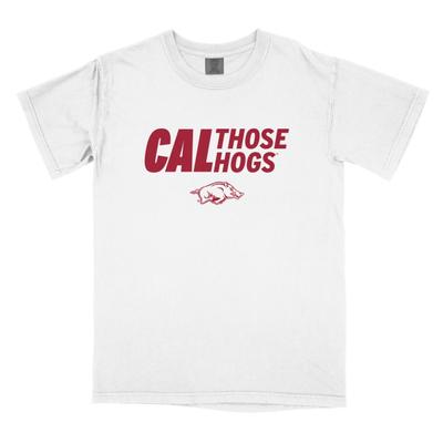 Arkansas Cal Those Hogs Comfort Colors Tee