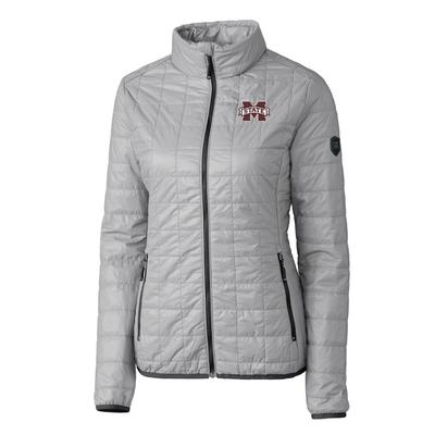 Mississippi State Cutter & Buck Women's Rainier PrimaLoft Eco Insulated Puffer Jacket