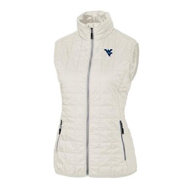 West Virginia Cutter & Buck Women's Rainier PrimaLoft Eco Insulated Puffer Vest