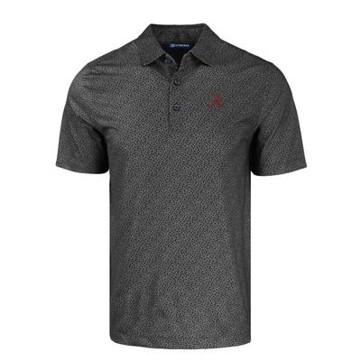 Alabama Cutter & Buck Pike Eco Pebble Print Stretch Recycled Polo