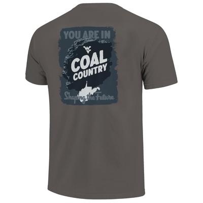 West Virginia Image One You Are in Coal Country Comfort Colors Tee