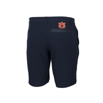 Auburn Cutter & Buck Bainbridge Sport Tech Shorts NAVY