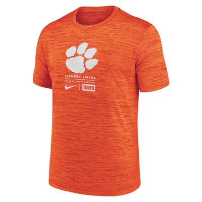 Clemson Nike Dri-Fit Velocity Center Block Tee