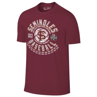 Florida State 2024 CWS Seminoles Baseball Tee