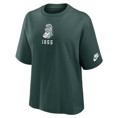 Michigan State Nike Women's Retro Boxy Tee