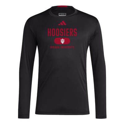 Indiana Adidas Sideline Training Long Sleeve Tee