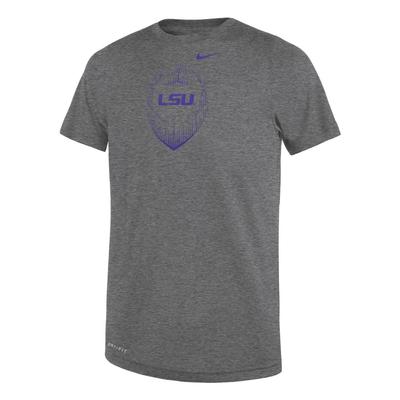 LSU Nike Kids Legend Football Tee