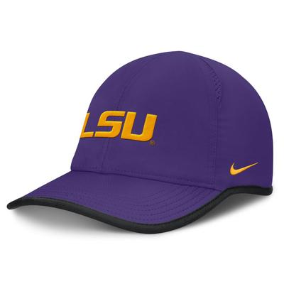 LSU Nike Dri-Fit Club Unstructured Featherlight Cap