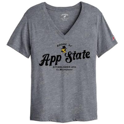 App State League Women's Intramural Boyfriend V-Neck Top