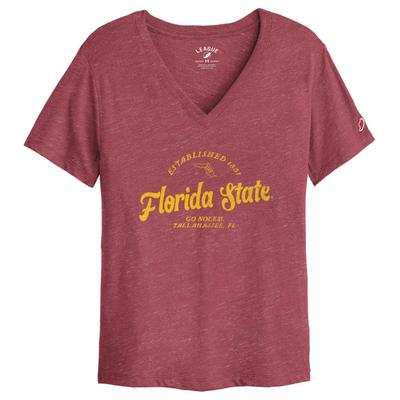 Florida State League Women's Intramural Boyfriend V-Neck Top