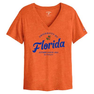 Florida League Women's Intramural Boyfriend V-Neck Top