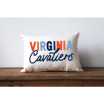 Virginia 20x14 Collegiate Tones Pillow