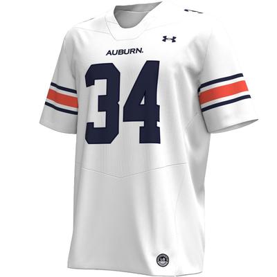 Auburn Under Armour #34 Premier Football Jersey