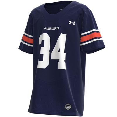 Auburn Under Armour YOUTH #34 Replica Football Jersey