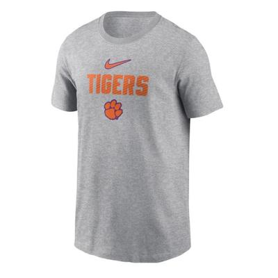 Clemson Nike YOUTH Legend Swoosh Team Logo Tee