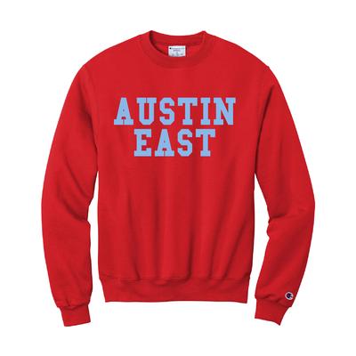 Austin East High School Champion Wordmark Crew Sweatshirt