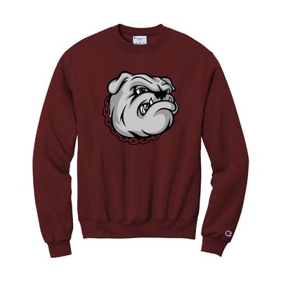 Bearden Champion Men's Bulldogs Logo Crew Sweatshirt