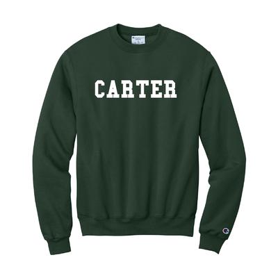 Carter Champion Men's Wordmark Crew Sweatshirt