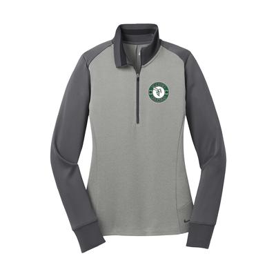 Carter Nike Women's Two-Tone Fleece 1/4 Zip Pullover