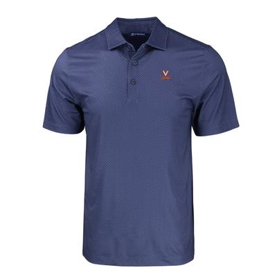 Virginia Cutter & Buck Pike Eco Tonal Geo Print Polo