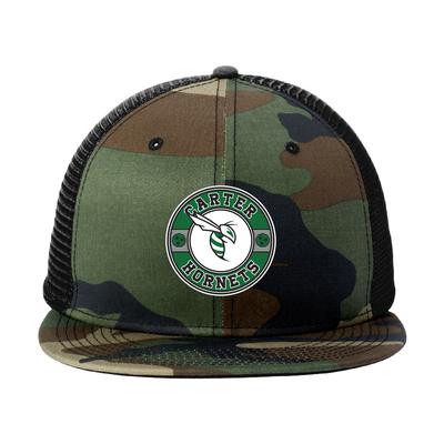 Carter New Era Camo Flat Bill Hat