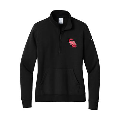 Central High School Nike Women's 1/4 Zip Fleece Pullover