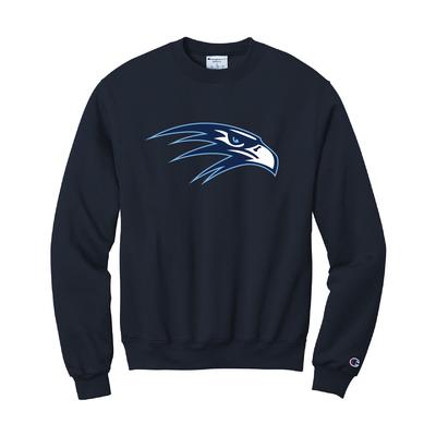 Hardin Valley Champion Hawks Logo Crew Sweatshirt