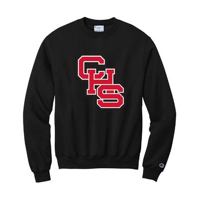 Central High School Champion Diagonal Logo Crew Sweatshirt