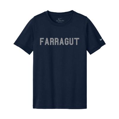 Farragut Nike YOUTH Polyester Short Sleeve Tee