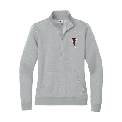 Fulton High School Nike Women's 1/4 Zip Fleece Pullover