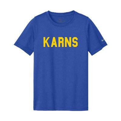 Karns Nike YOUTH Straight Tee