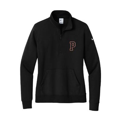 Powell Nike Women's Left Chest 1/4 Zip Fleece Pullover