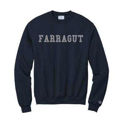 Farragut Champion Wordmark Crew Sweatshirt