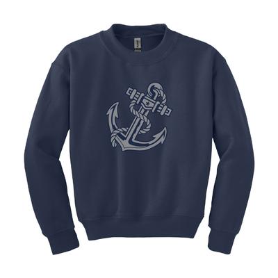 Farragut YOUTH Anchor Logo Crew Sweatshirt