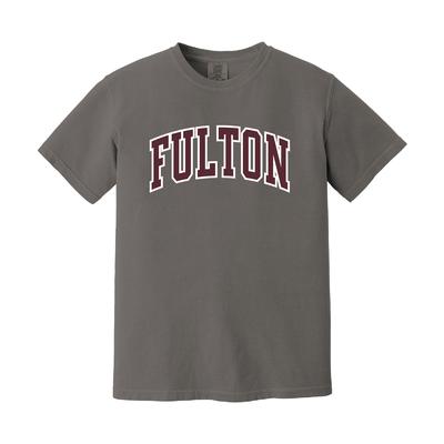 Fulton High School Comfort Colors Men's Arch Short Sleeve Tee